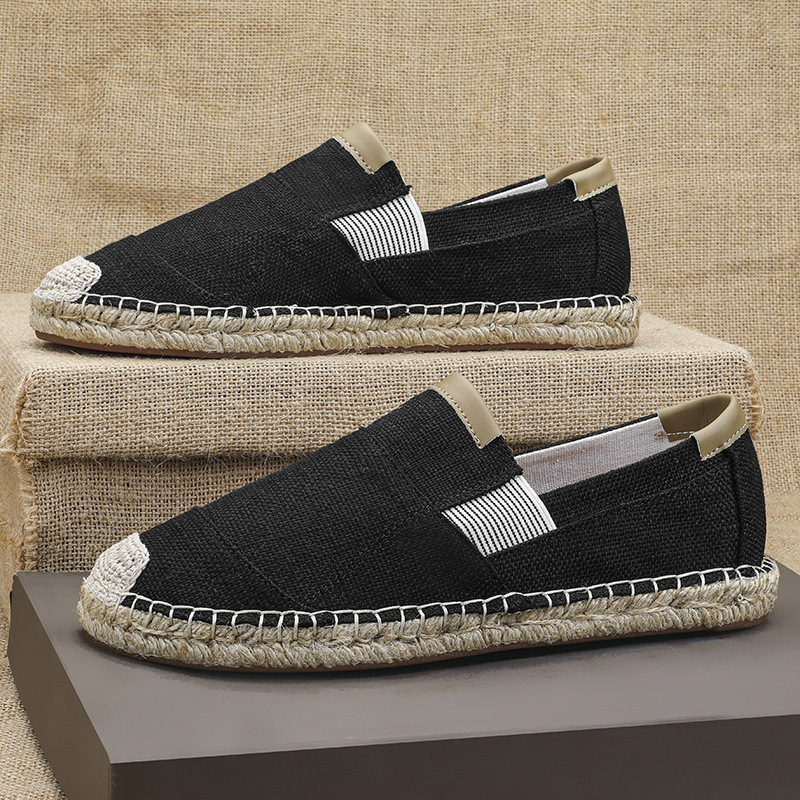 2025New Men Linen Casual Shoes - Espadrille Slip On recensione e prezzo