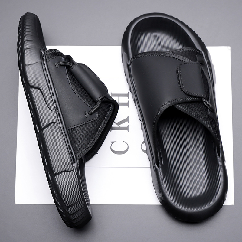 2026 Summer New Slippers for M - Flip Flop Leather Men recensione e prezzo