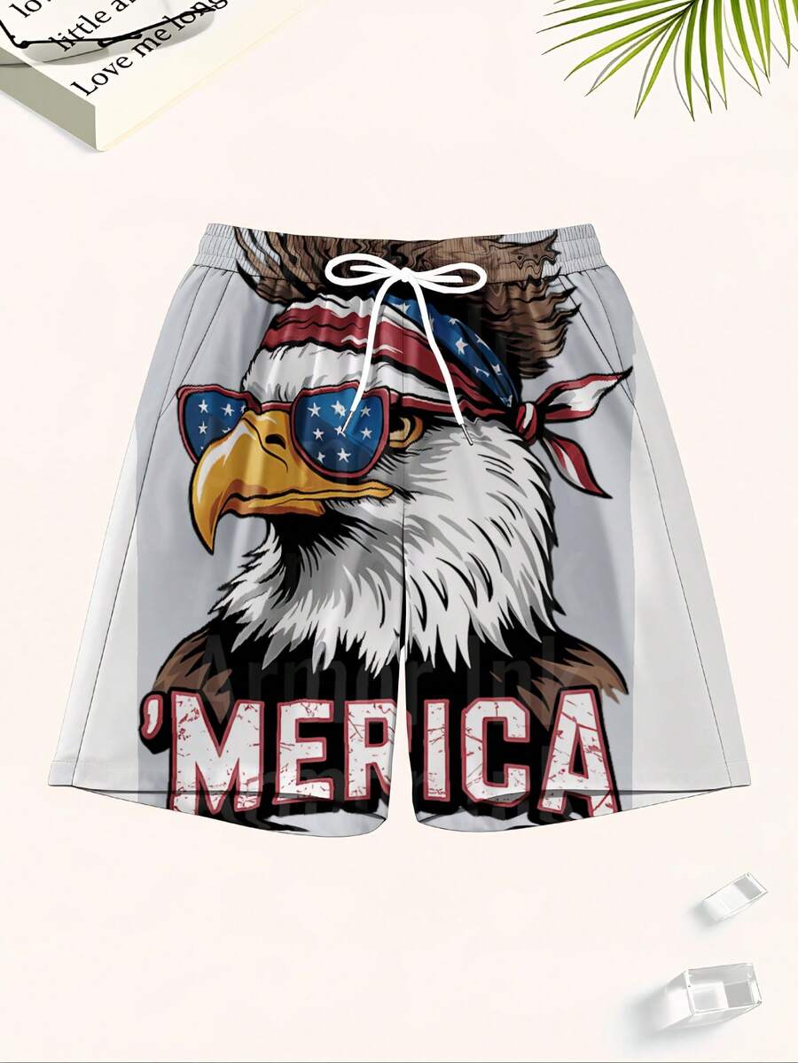 Patriotic Mens Swim Trunks Wit - Swim Trunk Quick Dry recensione e prezzo