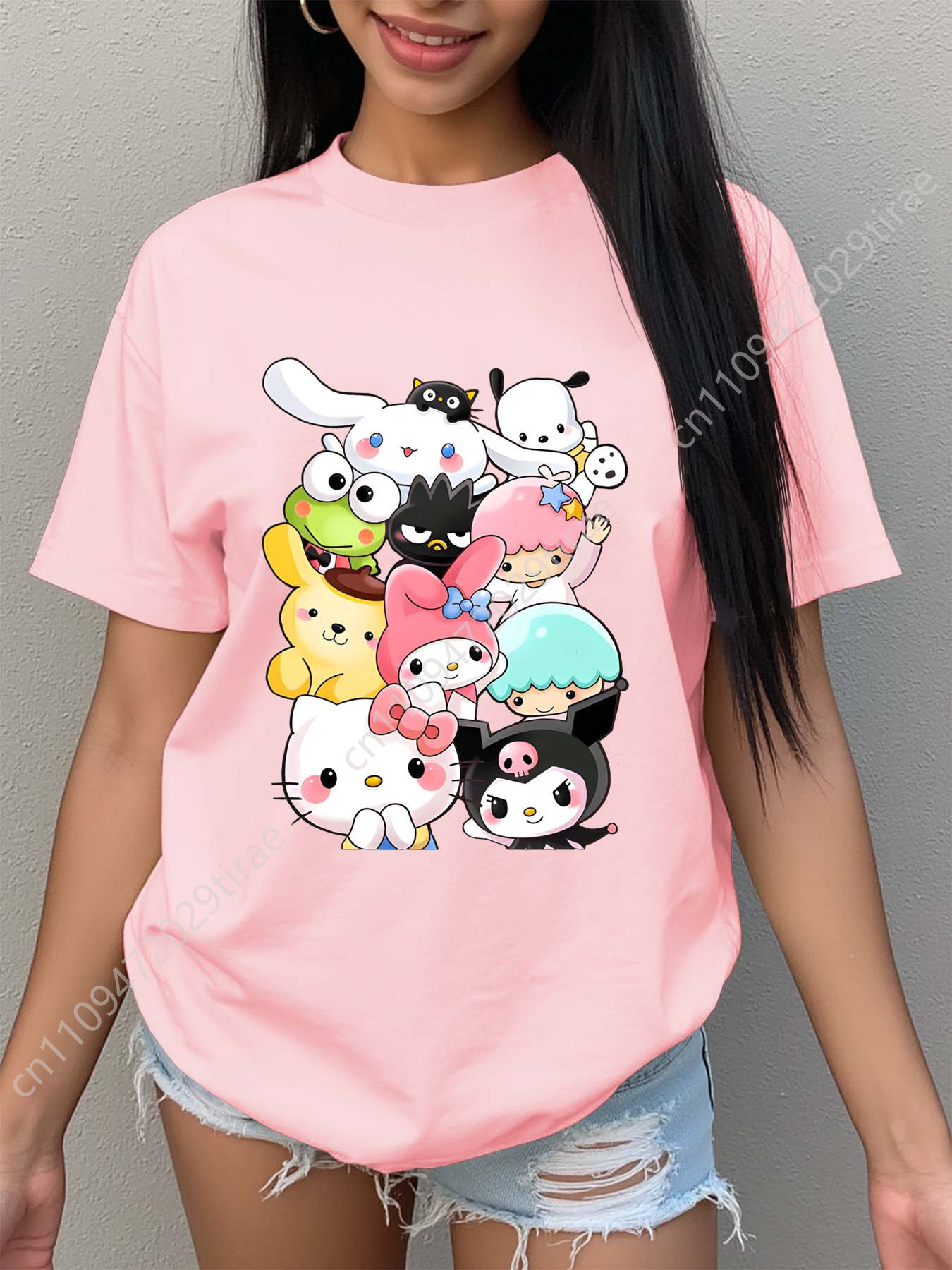 Women'S Sanrio Character Print - Tee Graphic Print recensione e prezzo