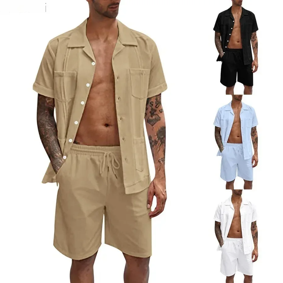 New Men's Summer Casual Sport  - Short Linen Drawstring recensione e prezzo