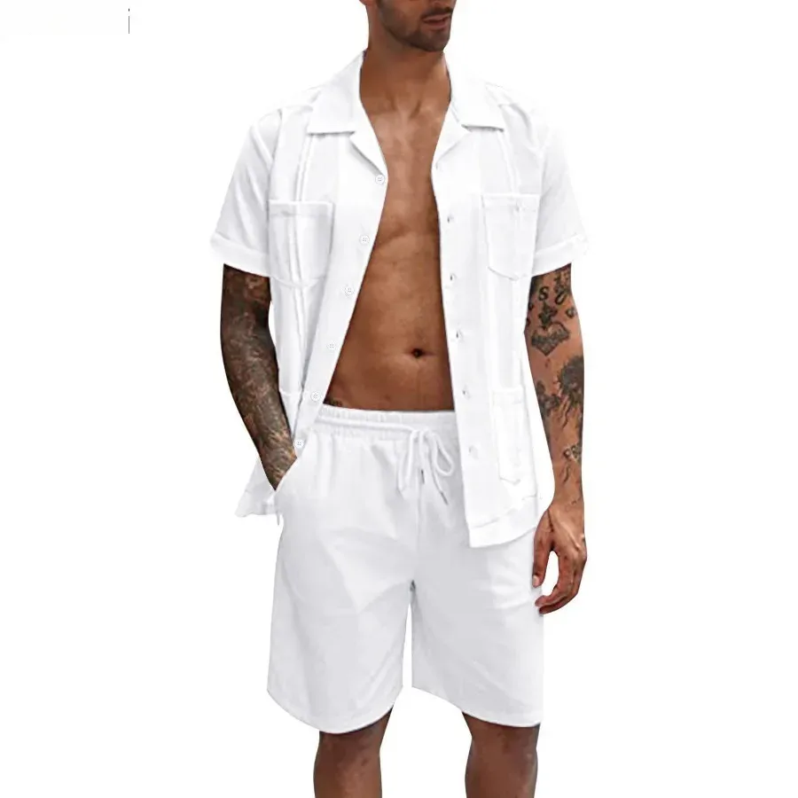 New Men's Summer Casual Sport  - Short Linen Drawstring recensione e prezzo