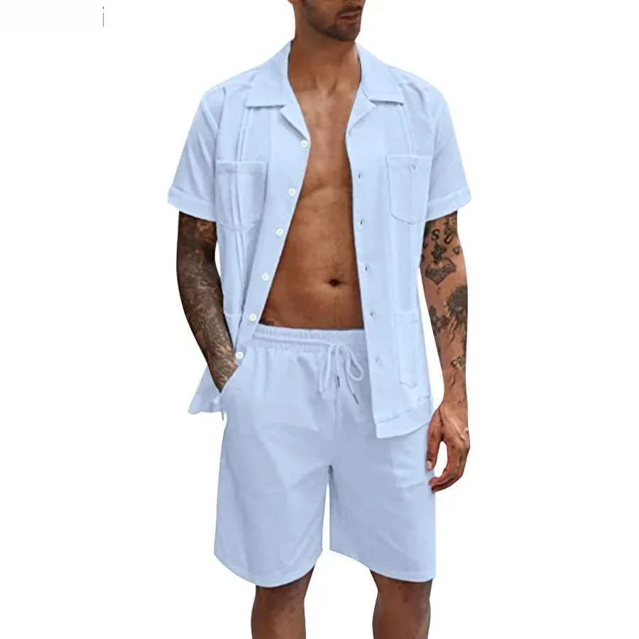 New Men's Summer Casual Sport  - Short Linen Drawstring recensione e prezzo