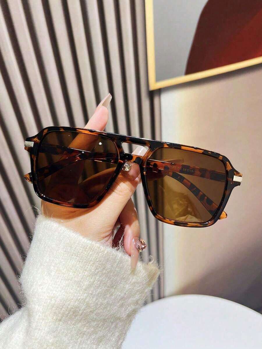Fashion Double Bridge Aviator  - Sunglasses Aviator Polarized recensione e prezzo