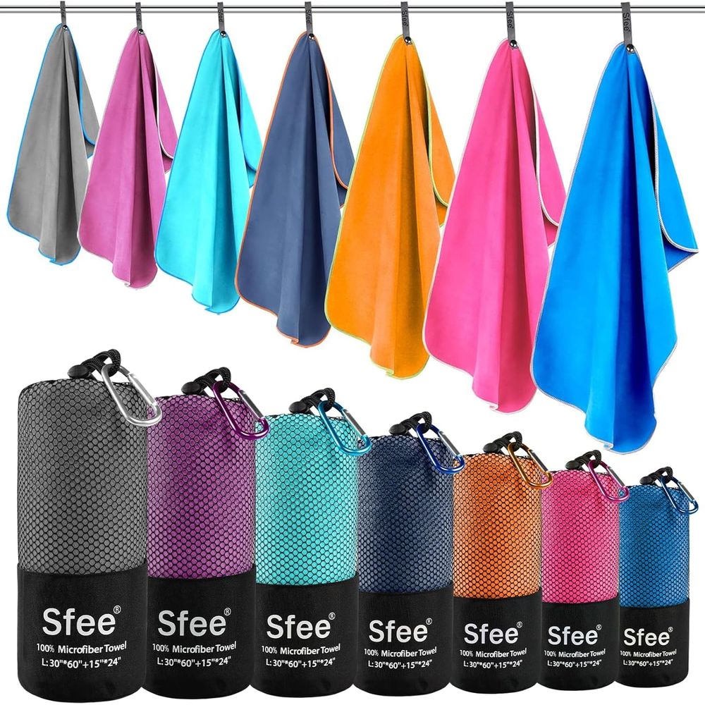 Compact Large Absorbent Travel - Beach Towel Large recensione e prezzo