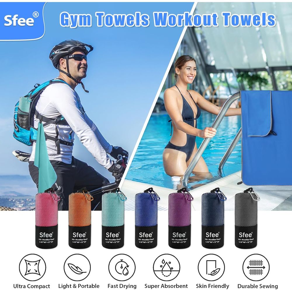Compact Large Absorbent Travel - Beach Towel Large recensione e prezzo