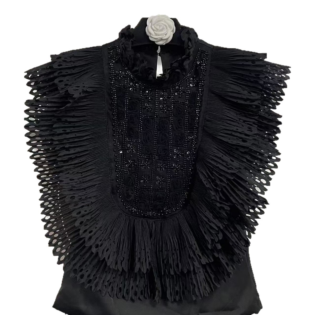 Top Blouse Women Sleeveless Ru - Shirt Camp Collar recensione e prezzo