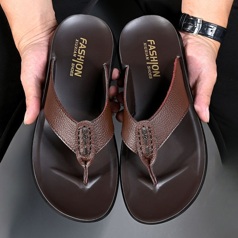 Hot Sale Men's Flip Flops High - Flip Flop Leather Men recensione e prezzo