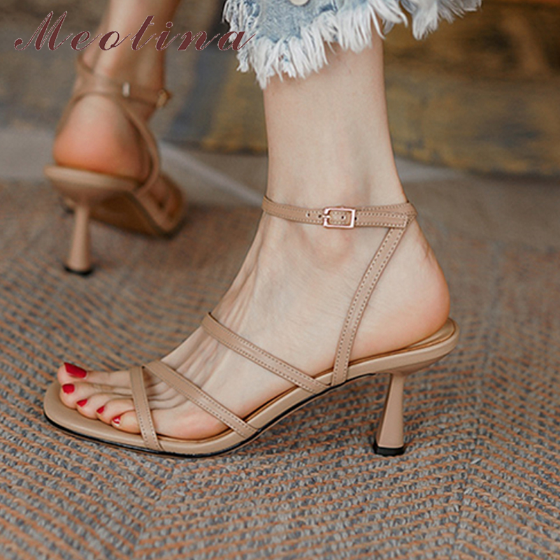 Meotina Sandals Women Shoes Sq - Casual Sandal Leather recensione e prezzo