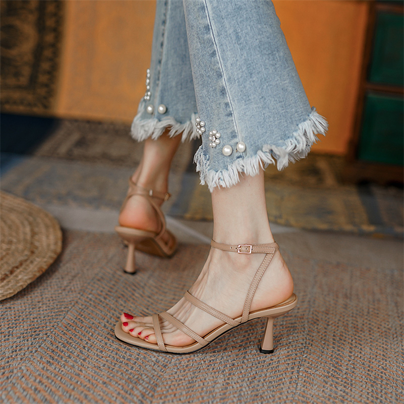 Meotina Sandals Women Shoes Sq - Casual Sandal Leather recensione e prezzo