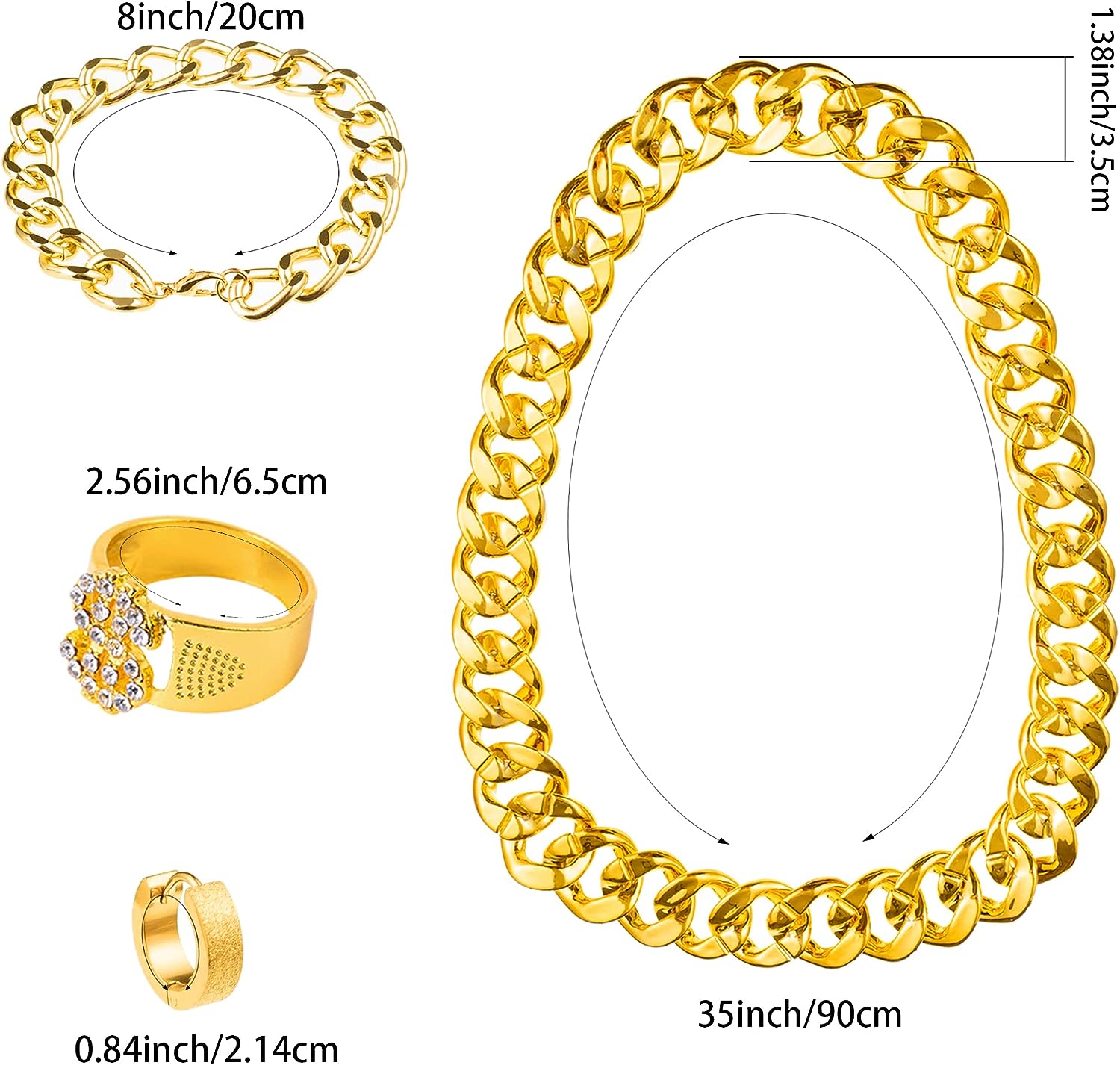 PESENAR 80s 90sHip Hop Costume - Sunglass Retainer Cord recensione e prezzo